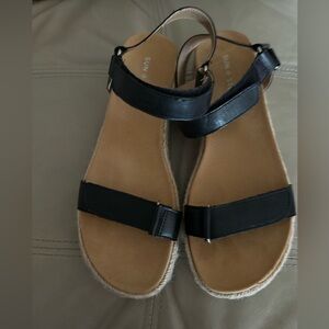 Melanyy Cork Wedge Sandals - Size 9 - NWT